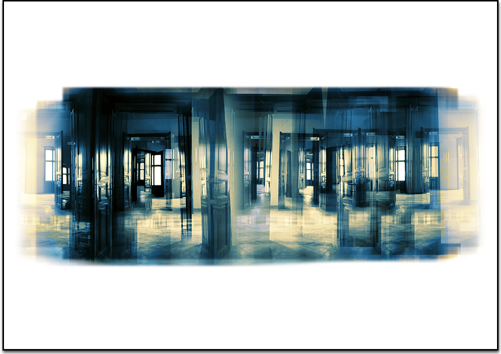 Shument, structure, digital print by Laurent Bompard